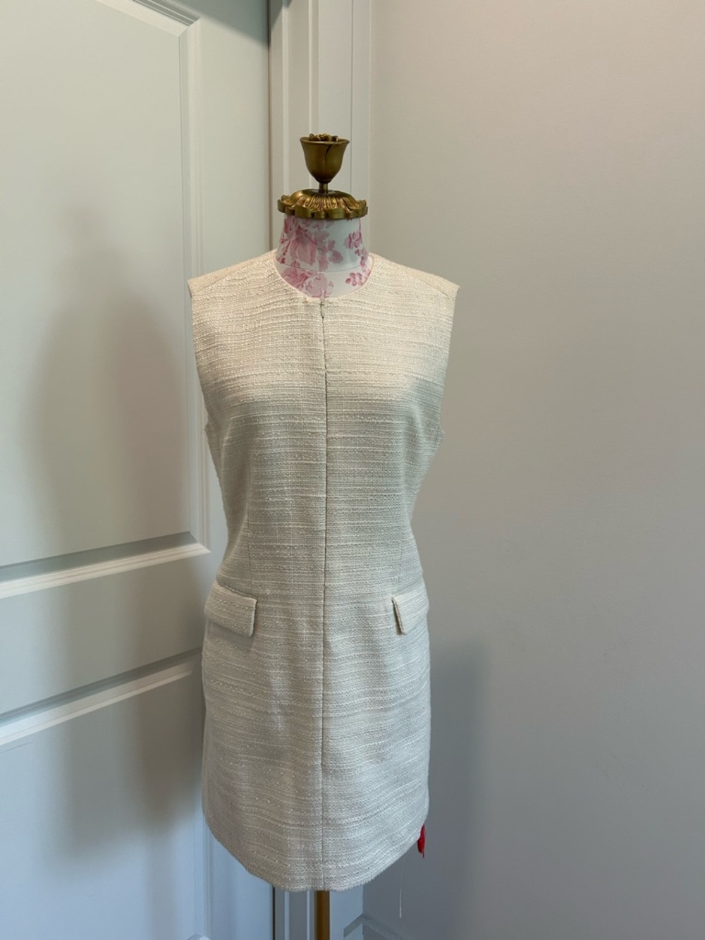 NWT Rag & Bone Tweed Roslyn Ivory Dress